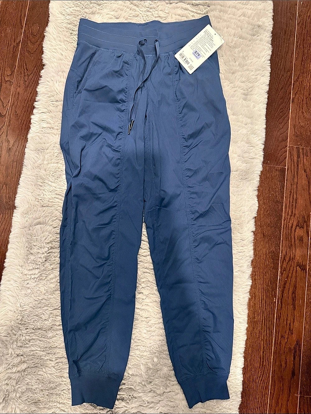 lululemon Adapted State Jogger Pants in Blue Twill Size 6 NWT